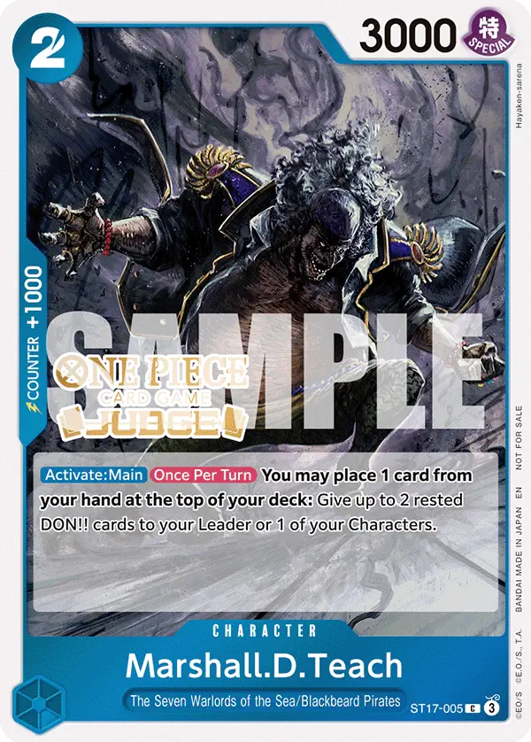 Immagine carta Marshall D Teach