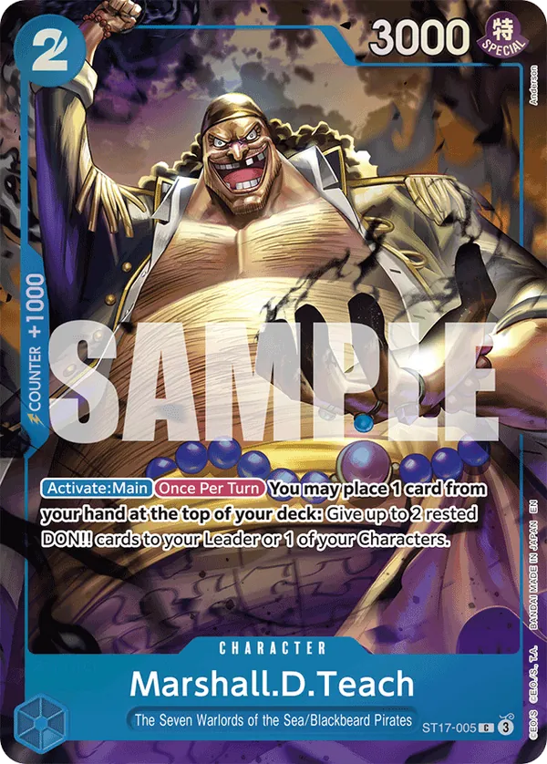 Immagine carta Marshall D Teach
