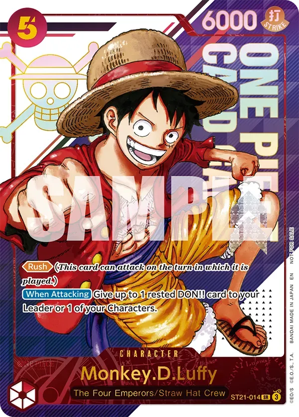 Immagine carta Monkey D Luffy