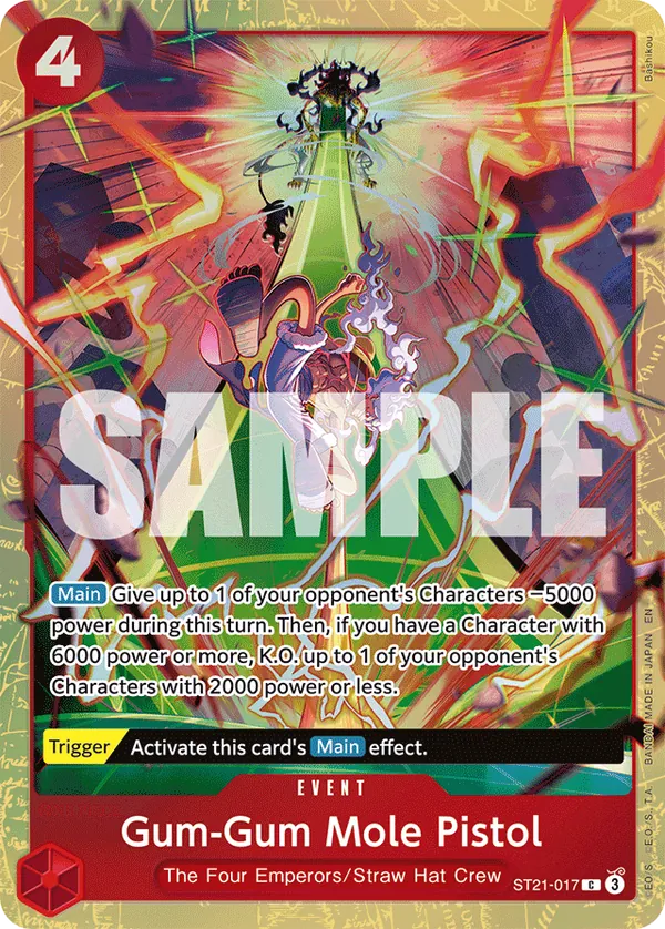 Immagine carta Gum-gum Mole Pistol