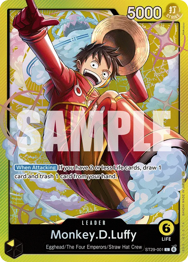 Immagine carta Monkey D Luffy