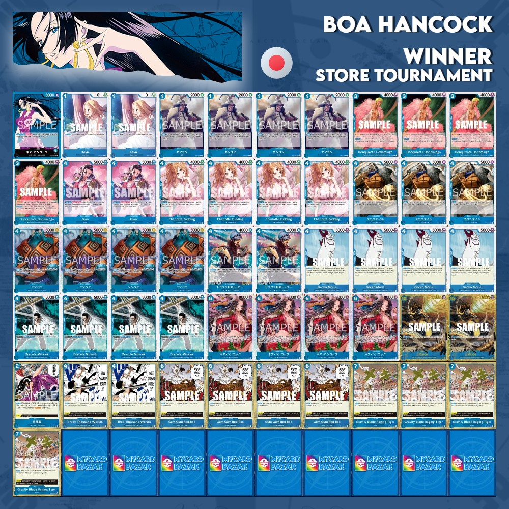 My Card Bazar - One Piece Deck Meta Boa Hancock