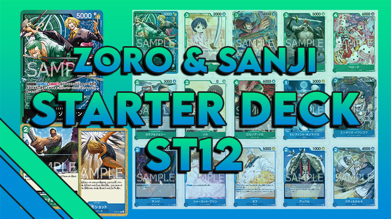 Immagine 'STARTER DECK ZORO & SANJI - ST12